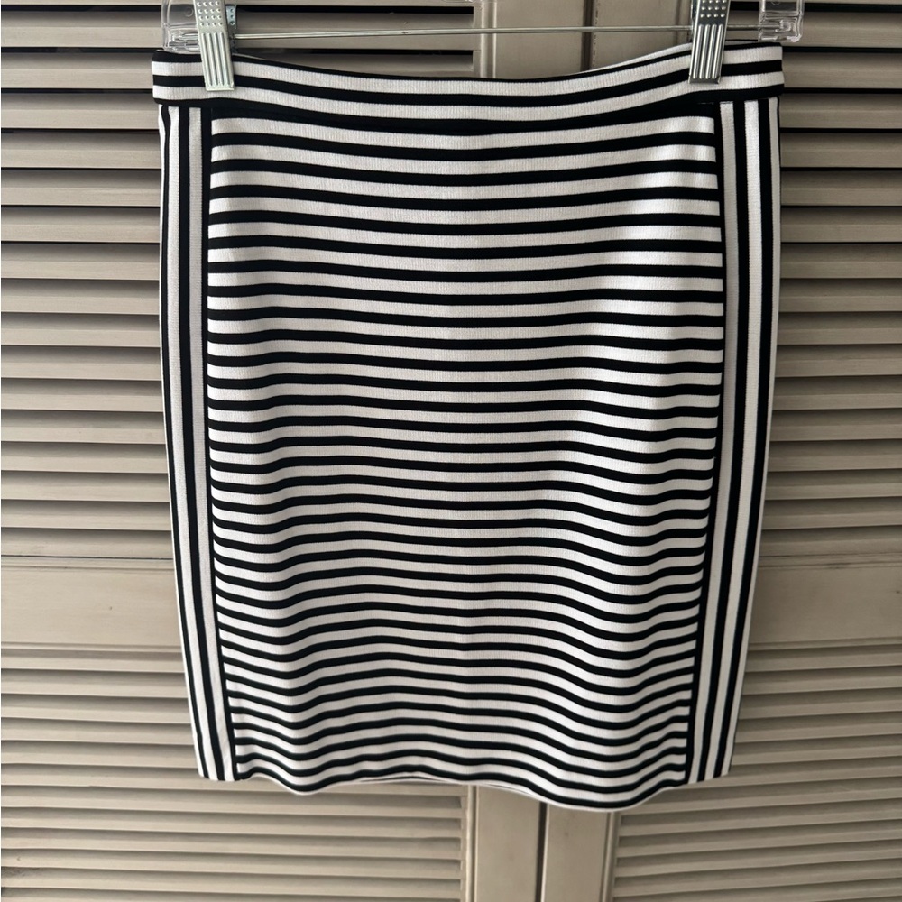 Black and white skirt